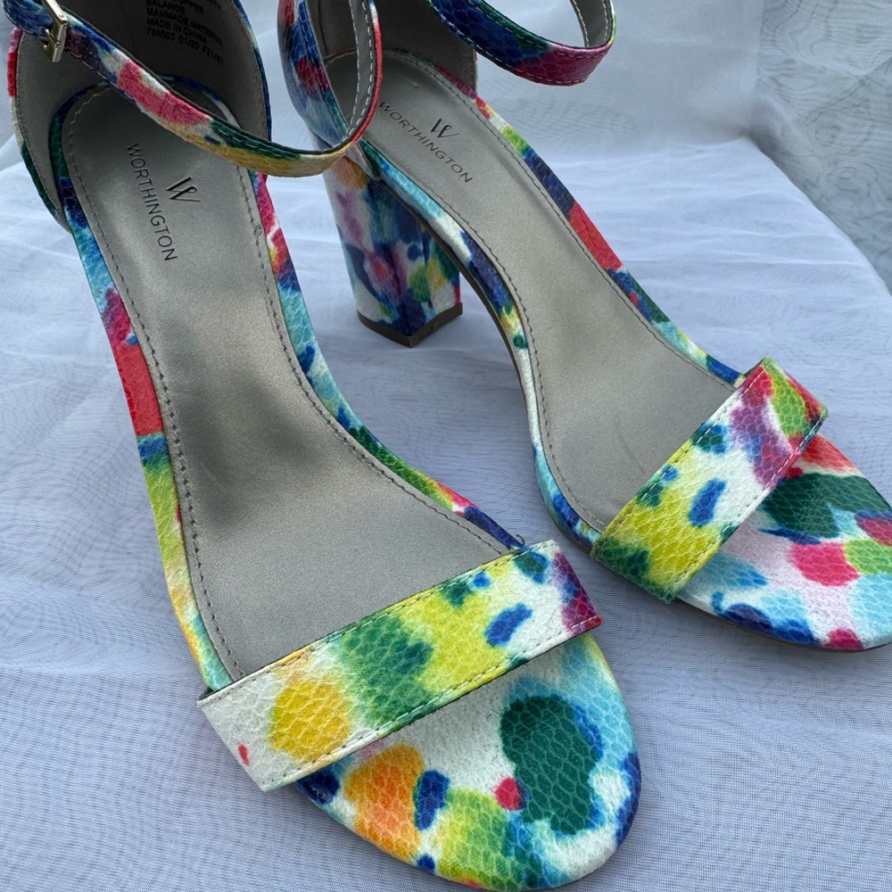 Worthington Colorful‎ Patterned Women's Heels
